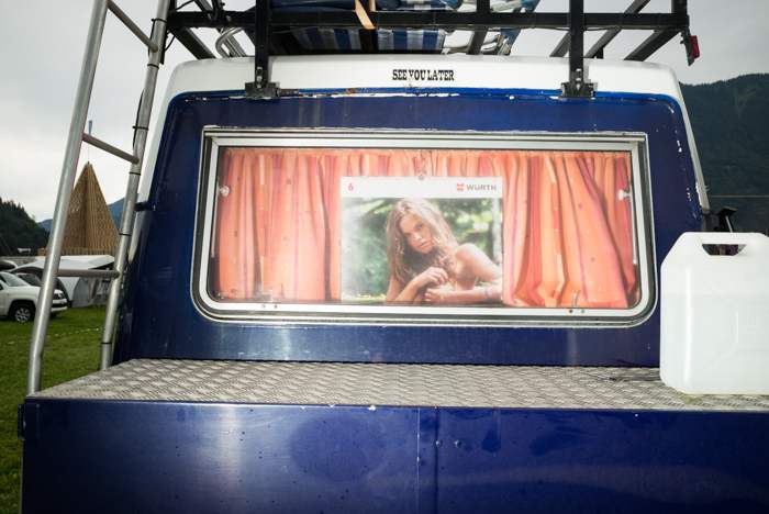 Camper window decoration