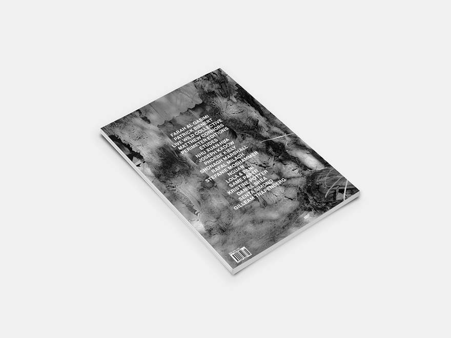 Paper Journal Issue 01 Back Cover Paper Journal Issue 01 back cover
