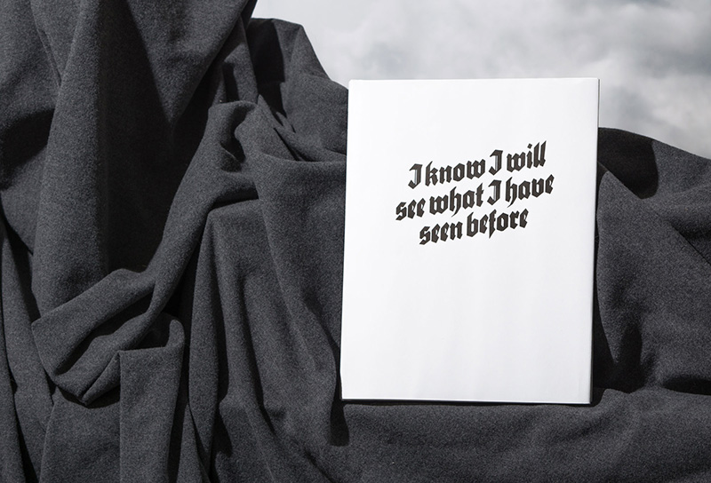 Thomas Albdorf I Know I Will See What I Have Seen Before (Lodret Vondret, 2015), photobook cover