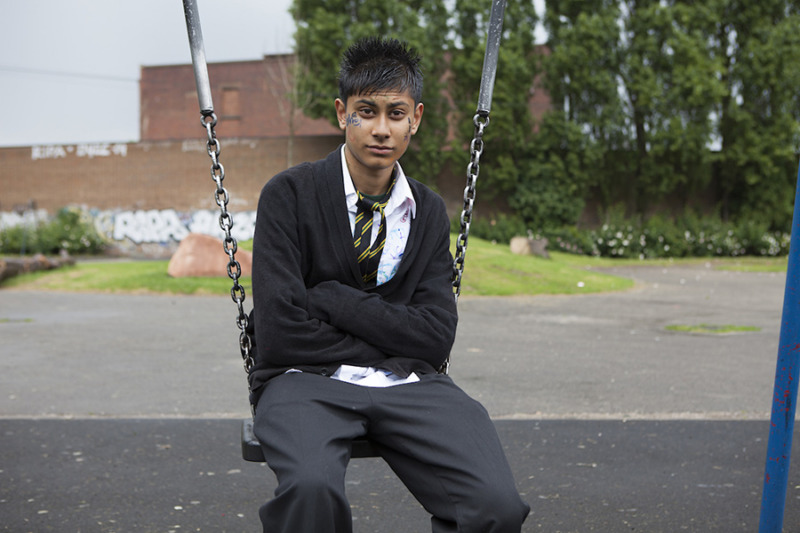 Teenager, swing and last day at school © Mahtab Hussain - You Get Me_