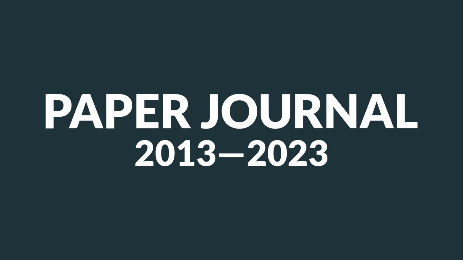 paper-journal